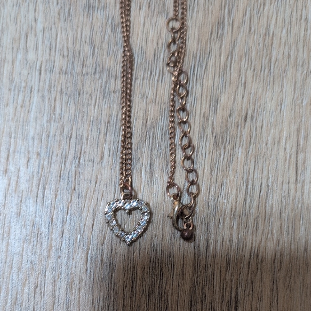 Elegant Heart Pendant Necklace